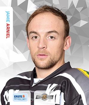 2015-16 Playercards Stickers (EBEL) #242 Jamie Arniel Front