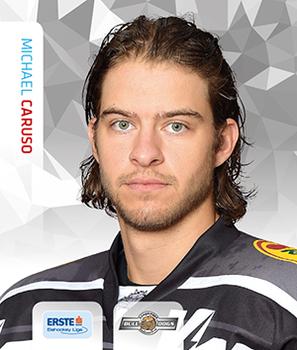 2015-16 Playercards Stickers (EBEL) #243 Michael Caruso Front