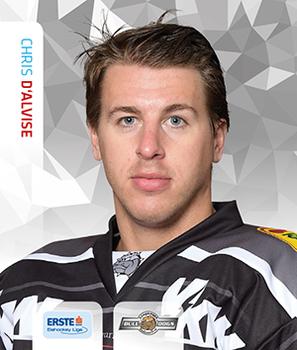 2015-16 Playercards Stickers (EBEL) #245 Chris D'Alvise Front