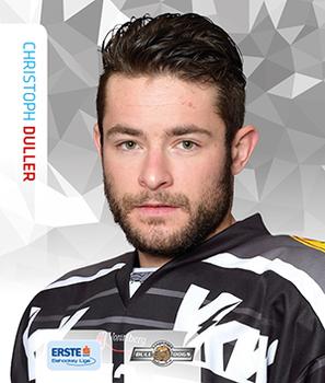 2015-16 Playercards Stickers (EBEL) #247 Christoph Duller Front