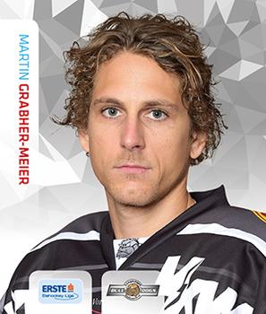 2015-16 Playercards Stickers (EBEL) #248 Martin Grabher-Meier Front