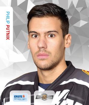 2015-16 Playercards Stickers (EBEL) #261 Philip Putnik Front