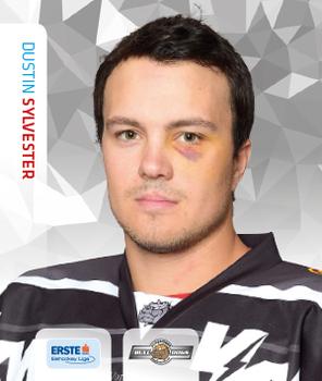 2015-16 Playercards Stickers (EBEL) #263 Dustin Sylvester Front