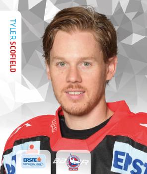 2015-16 Playercards Stickers (EBEL) #285 Tyler Scofield Front