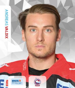 2015-16 Playercards Stickers (EBEL) #289 Andreas Valdix Front