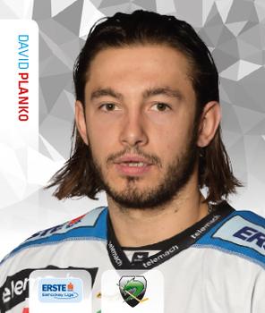 2015-16 Playercards Stickers (EBEL) #307 David Planko Front