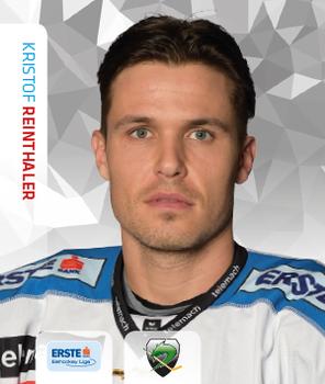 2015-16 Playercards Stickers (EBEL) #308 Kristof Reinthaler Front