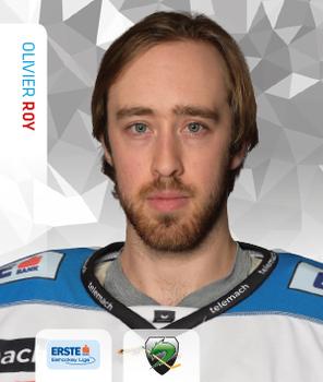 2015-16 Playercards Stickers (EBEL) #310 Olivier Roy Front
