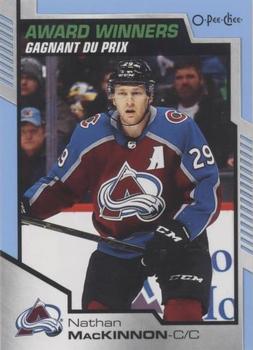 2020-21 Upper Deck - 2020-21 O-Pee-Chee Update Blue #607 Nathan MacKinnon Front