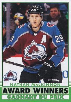 2020-21 Upper Deck - 2020-21 O-Pee-Chee Update Retro #607 Nathan MacKinnon Front