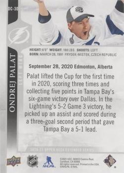 2020-21 Upper Deck - Day With The Cup #DC-30 Ondrej Palat Back