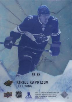 2020-21 Upper Deck - Rookie Breakouts #RB-KK Kirill Kaprizov Back