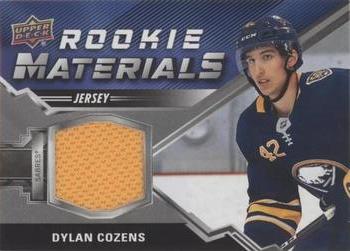 2020-21 Upper Deck - Rookie Materials #RM-CO Dylan Cozens Front