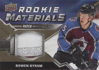 2020-21 Upper Deck - Rookie Materials Patch #RM-BB Bowen Byram Front