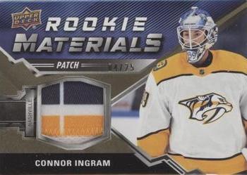 2020-21 Upper Deck - Rookie Materials Patch #RM-CI Connor Ingram Front