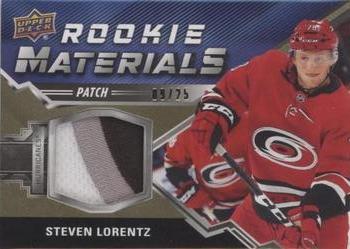 2020-21 Upper Deck - Rookie Materials Patch #RM-SL Steven Lorentz Front