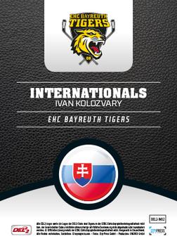 2016-17 Playercards (DEL2) - Internationals #IN02 Ivan Kolozvary Back