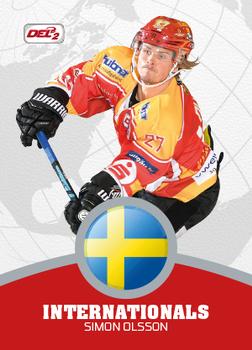 2016-17 Playercards (DEL2) - Internationals #IN10 Simon Olsson Front