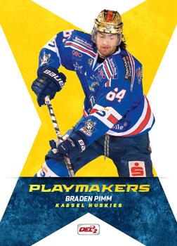2016-17 Playercards (DEL2) - Playmakers #DEL2-PM09 Braden Pimm Front