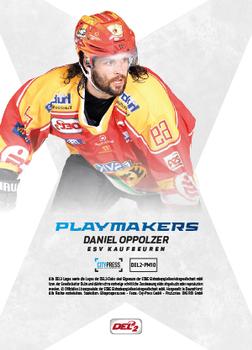 2016-17 Playercards (DEL2) - Playmakers #PM10 Daniel Oppolzer Back