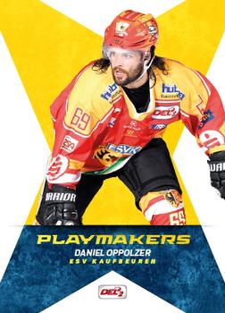 2016-17 Playercards (DEL2) - Playmakers #PM10 Daniel Oppolzer Front