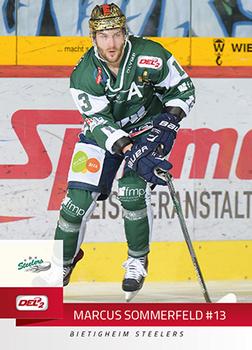 2014-15 Playercards (DEL2) #DEL2-062 Marcus Sommerfeld Front