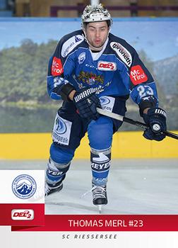 2014-15 Playercards (DEL2) #DEL2-122 Thomas Merl Front