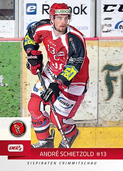 2014-15 Playercards (DEL2) #DEL2-244 Andre Schietzold Front
