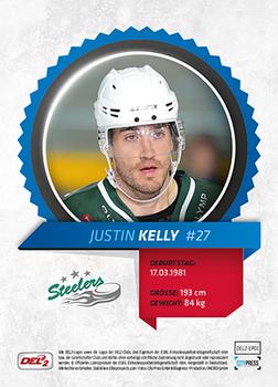 2014-15 Playercards (DEL2) - Elite Performers #DEL2-EP01 Justin Kelly Back