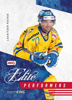 2014-15 Playercards (DEL2) - Elite Performers #DEL2-EP10 Scott King Front