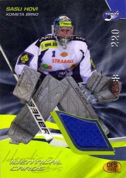 2010-11 Czech OFS Plus - Jersey Identical cards #J1 Sasu Hovi Front