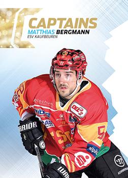 2015-16 Playercards (DEL2) - Captains #DEL2-CA10 Matthias Bergmann Front