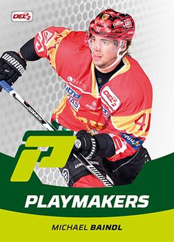 2015-16 Playercards (DEL2) - Playmakers #DEL2-PL08 Michael Baindl Front