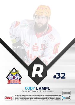 2015-16 Playercards (DEL2) - Rearguards #DEL2-RG03 Cody Lampl Back