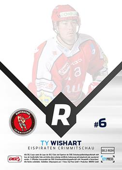 2015-16 Playercards (DEL2) - Rearguards #DEL2-RG04 TY Wishart Back