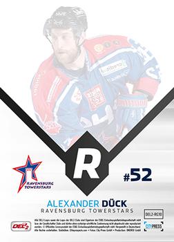 2015-16 Playercards (DEL2) - Rearguards #DEL2-RG10 Alexander Duck Back