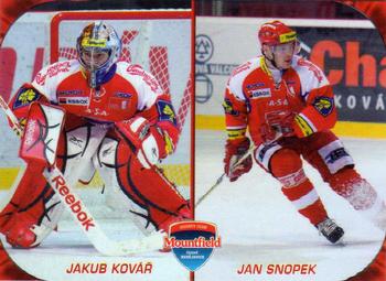 2010-11 Czech OFS Plus - Team Card #1 Jakub Kovar / Jan Snopek Front