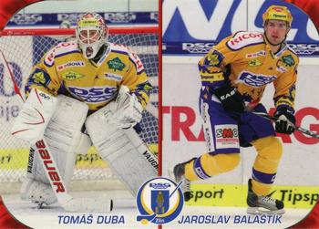 2010-11 Czech OFS Plus - Team Card #8 Tomas Duba / Jaroslav Balastik Front