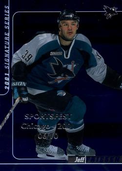 2000-01 Be a Player Signature Series - Chicago Sportsfest 2001 Sapphire #172 Jeff Friesen Front