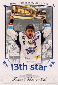 2017-18 OFS 13th Star #23 Tomas Vondracek Front