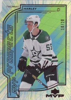 2020-21 Upper Deck - MVP Update Colors and Contours Green #131 Thomas Harley Front