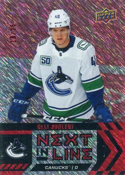 2020-21 Upper Deck Overtime - Next In Line Red Rainbow #NL-8 Olli Juolevi Front