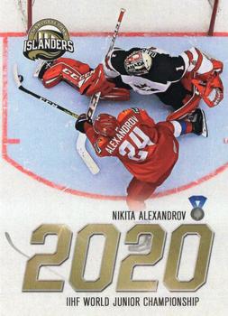 2019-20 Charlottetown Islanders (QMJHL) #30 Nikita Alexandrov Front