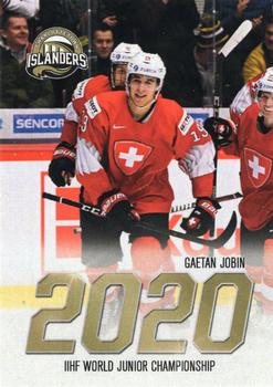 2019-20 Charlottetown Islanders (QMJHL) #31 Gaetan Jobin Front