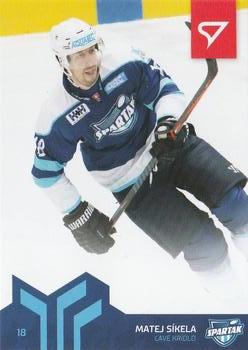 2020-21 SportZoo Slovenská Hokejová Liga #072 Matej Sikela Front