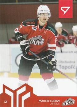 2020-21 SportZoo Slovenská Hokejová Liga #134 Martin Turian Front
