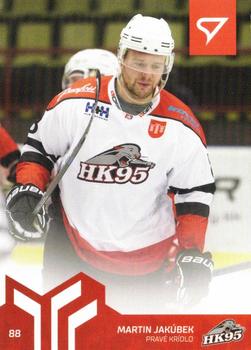 2020-21 SportZoo Slovenská Hokejová Liga #140 Martin Jakubek Front