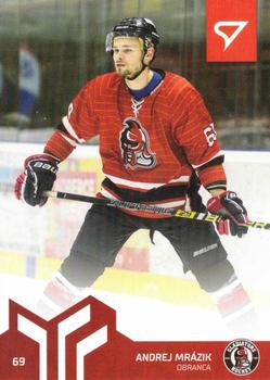 2020-21 SportZoo Slovenská Hokejová Liga #148 Andrej Mrazik Front