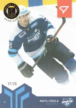 2020-21 SportZoo Slovenská Hokejová Liga - Limited Edition #072 Matej Sikela Front