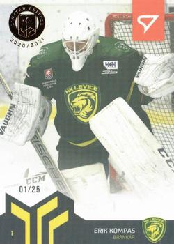 2020-21 SportZoo Slovenská Hokejová Liga - Limited Edition #110 Erik Kompas Front